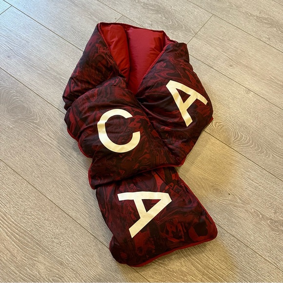 EUC Lululemon X Team Canada Olympics Down Filled Insulated Quilted Puff Scarf - Picture 5 of 14